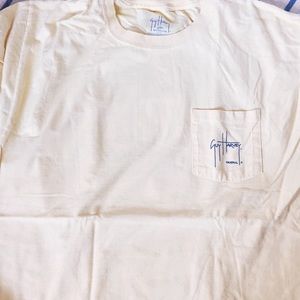 Light yellow Guy Harvey Frocket Tee